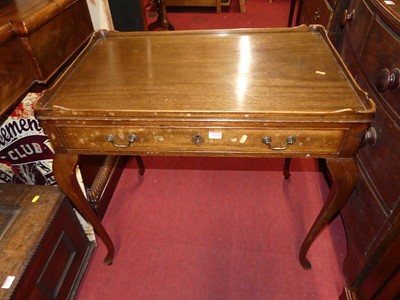 Lot 1314 - An early 20th century mahogany silver table,...