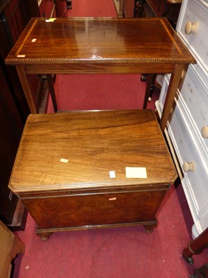 Lot 1328 - An early 19th century mahogany and rosewood...