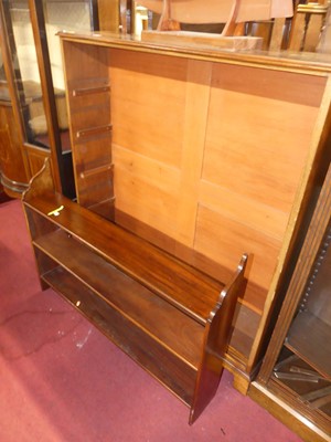 Lot 1347 - An early 20th century mahogany freestanding...