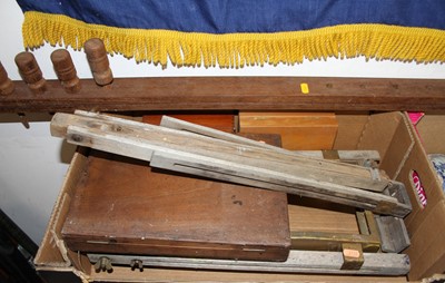 Lot 699 - A collection of various artist's equipment to...