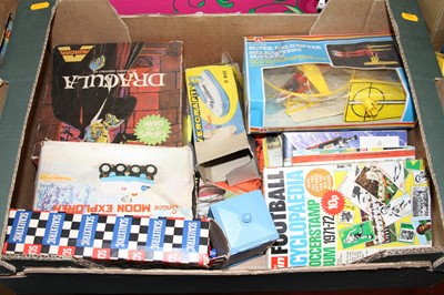 Lot 1505 - A box of mixed plastic children's toys, Brooke...