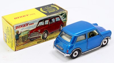 Lot 1154 - Dinky Toys, 183 Morris Mini Minor, metallic...