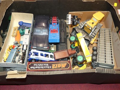 Lot 1563 - A quantity of plastic and diecast miniatures...