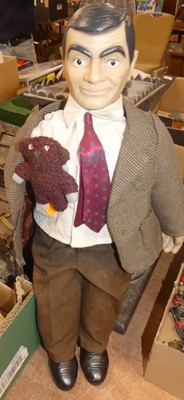 Lot 1570 - A soft filled and vinyl children's Mr Bean...