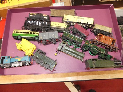 Lot 1588 - A collection of scratch built and kit built 00...
