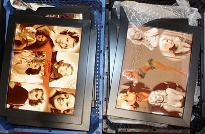 Lot 1523 - Two trays of film and music related pictures...