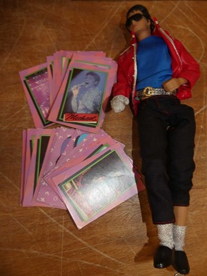 Lot 1562 - An LJN Toys Ltd vinyl Michael Jackson action...