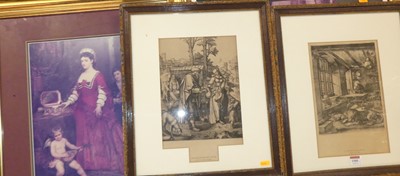 Lot 1080 - After Albrecht Durer - St Jerome in his study,...