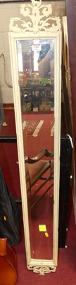 Lot 1205 - A contemporary French style cream painted...