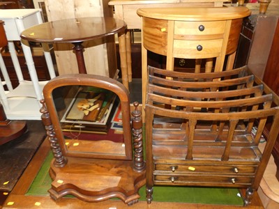 Lot 1228 - Occasional furniture to include; a 19th...