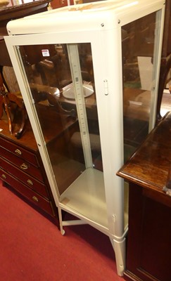 Lot 1303 - A contemporary medical cabinet, white painted...