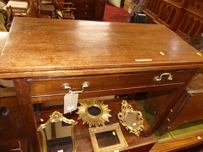 Lot 1306 - An early 19th century mahogany fold-over tea...
