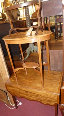 Lot 1324 - A 19th century mahogany and crossbanded...
