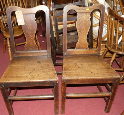 Lot 1346 - A set of four early 19th century provincial...