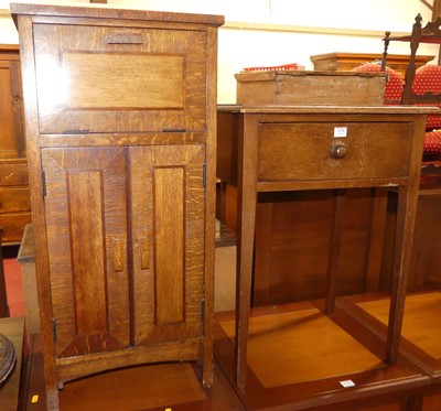 Lot 1378 - An early 20th century mahogany single drawer...