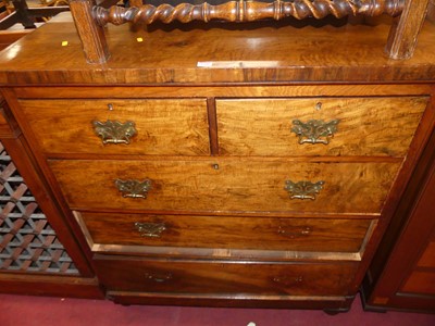 Lot 1386 - A mid-19th century figured walnut round...