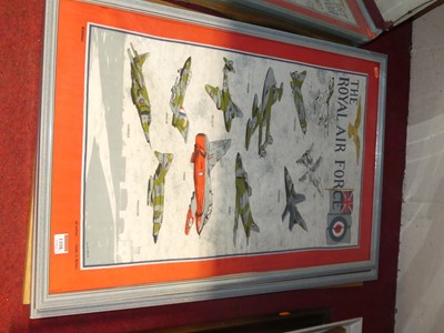 Lot 1108 - A reproduction propaganda poster for the Royal...