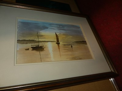 Lot 1114 - A collection of prints, all being of coastal...
