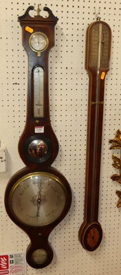 Lot 1150 - An early 19th century mahogany four-dial wheel...