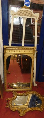 Lot 1155 - A 19th century French giltwood and gesso...