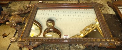Lot 1172 - An Italian style silvered and gilt framed...