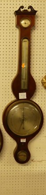 Lot 1174 - An early 19th century mahogany four-dial wheel...