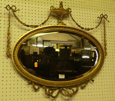 Lot 1177 - A circa 1900 French giltwood and gesso...