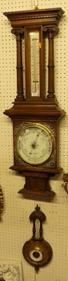 Lot 1181 - An early 20th century relief carved oak...