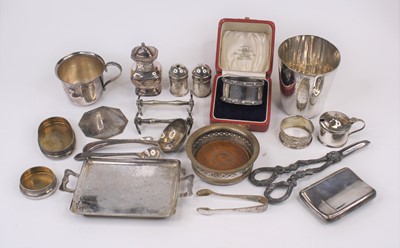 Lot 387 - A Victorian silver pocket cigarette case, of...