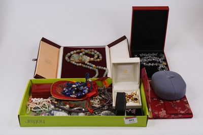 Lot 401 - A collection of mainly oriental costume...