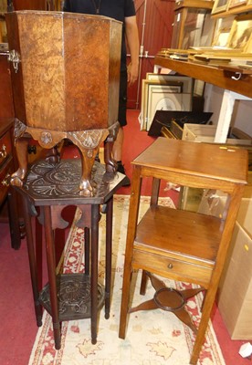 Lot 1254 - Occasional furniture to include an early 20th...