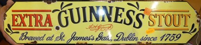 Lot 1257 - An enamel on metal wall mounted advertising...