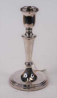 Lot 418 - An Elizabeth II filled silver table...
