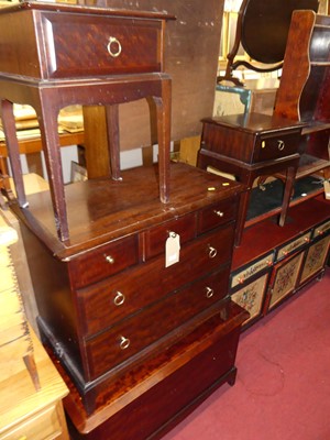 Lot 1269 - Stag Minstrel bedroom furniture to include low...