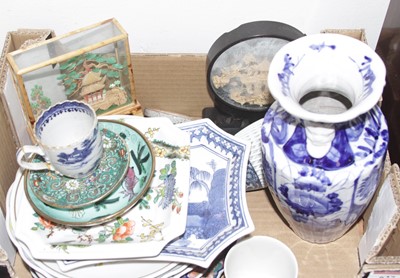 Lot 627 - A collection of Asian ceramics to include a...