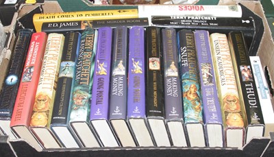 Lot 584 - A collection of books, mainly being Terry...