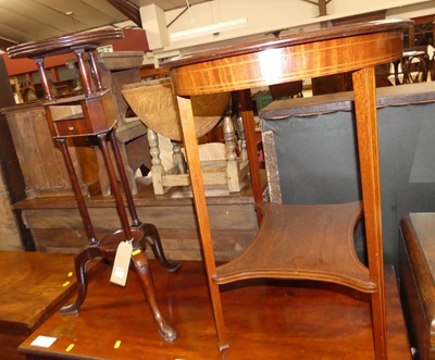 Lot 1289 - A 19th century mahogany circular free standing...