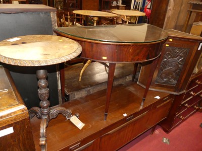 Lot 1293 - Occasional furniture to include a 19th century...