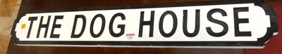 Lot 1301 - A modern painted wall sign titled The Dog...