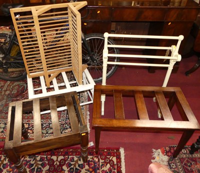 Lot 1318 - Occasional furniture to include a painted...