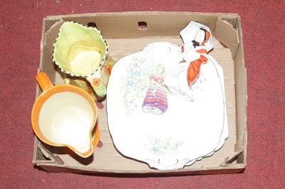 Lot 541 - Mixed ceramics to include an Art Deco Myott...