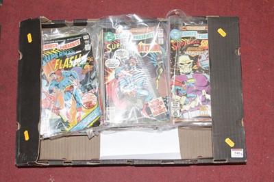 Lot 540 - A box of DC Superman comics, approximately 100