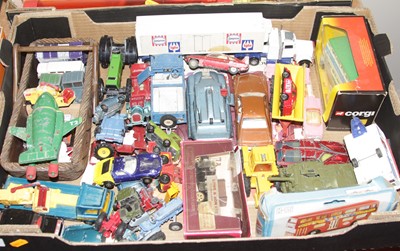 Lot 535 - A collection of playworn diecast model...