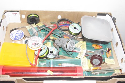 Lot 534 - A collection of fishing equipment to include...