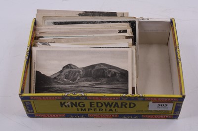 Lot 505 - A collection of vintage postcards, mainly...