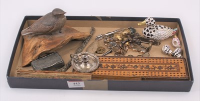 Lot 443 - A collection of items to include 19th century...