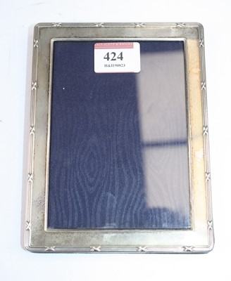 Lot 424 - An Elizabeth II silver clad easel photograph...