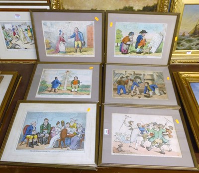 Lot 1044 - After Rowlandson - Wild Irish, or Paddy from...