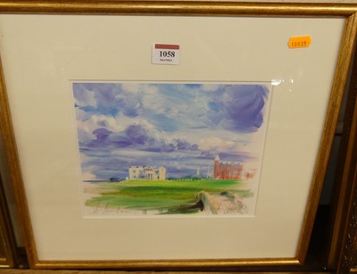 Lot 1058 - Jake Sutton - St Andrews, limited edition...