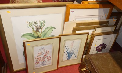 Lot 1080 - A collection of reproduction botanical...